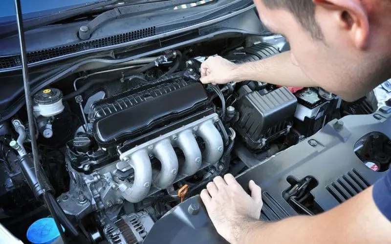 Động cơ xe đang gặp phải vấn đề