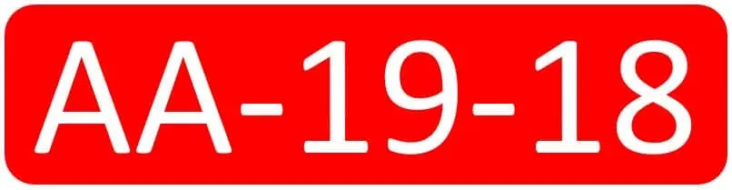 Ký hiệu biển số xe các phương tiện cơ giới của Quân đội Việt Nam
