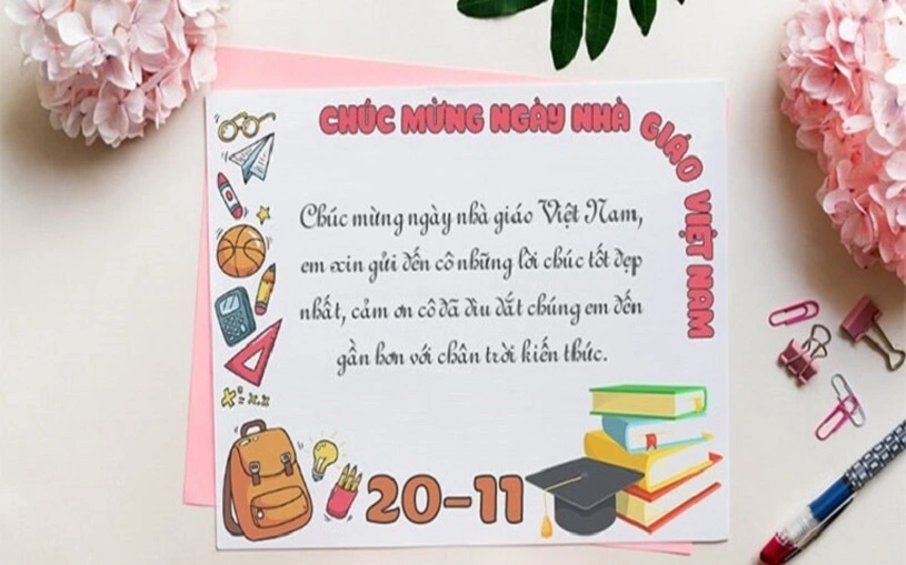 Tập san đẹp cho ngày 20/11